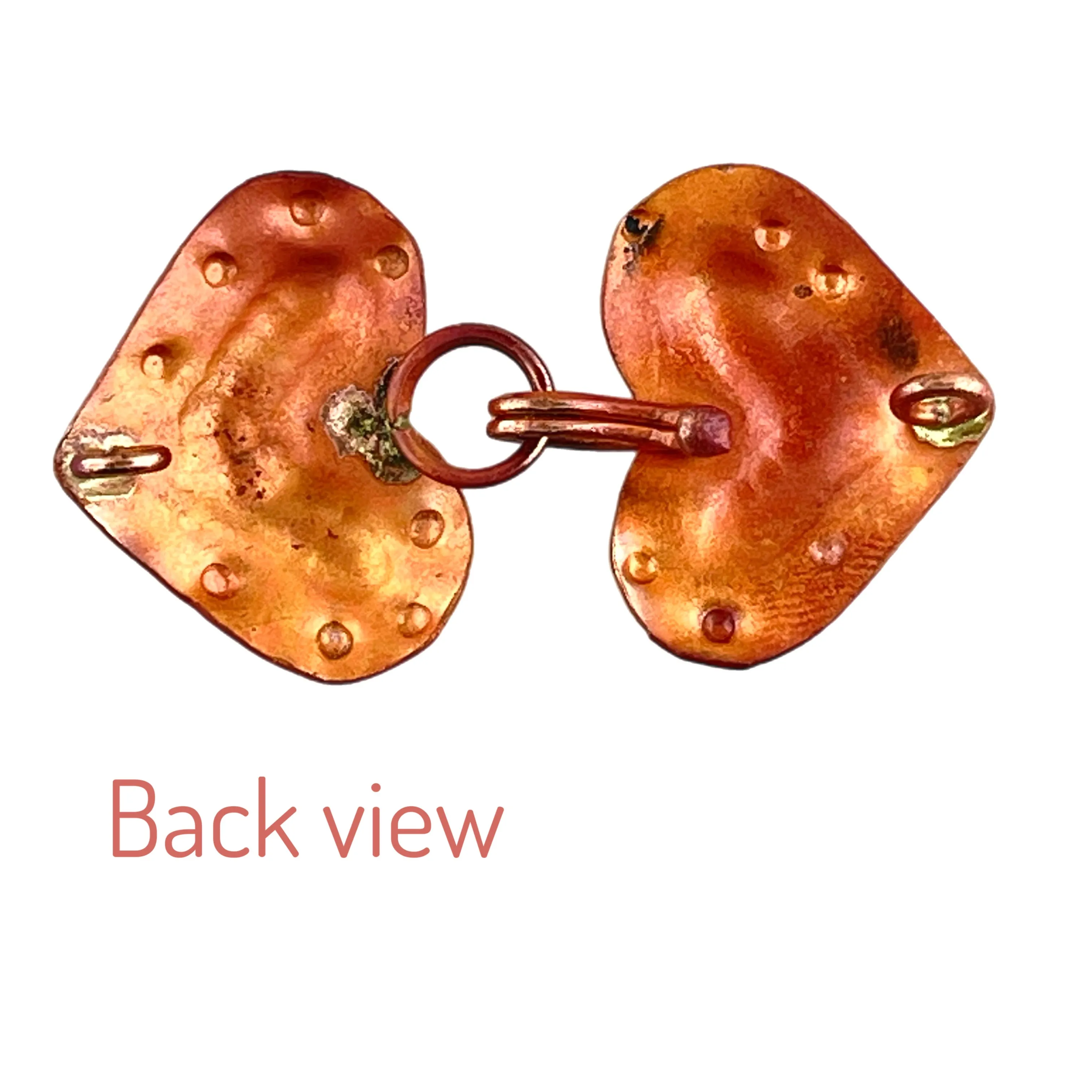 Hearts Hook and Eye Closure