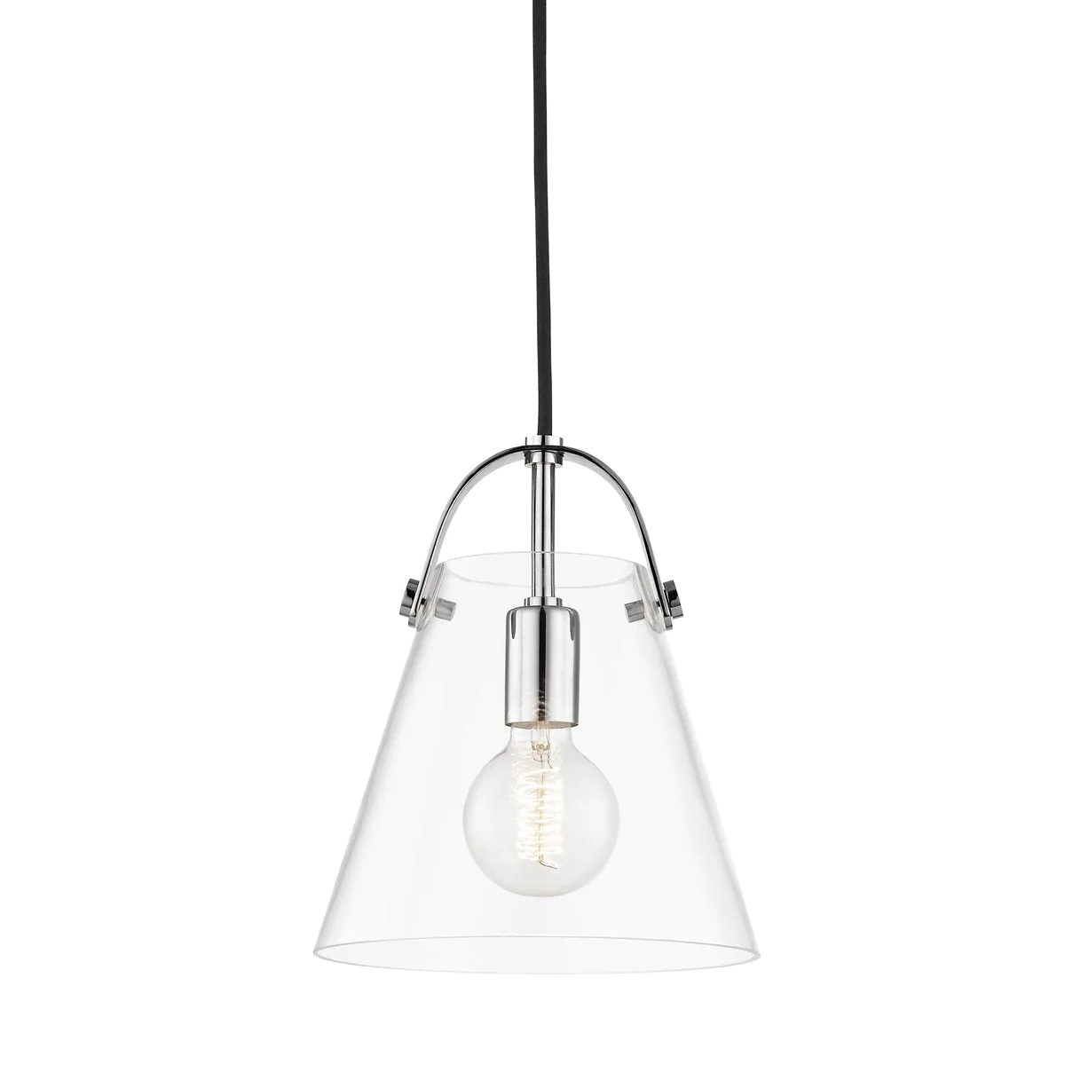 Hudson Valley Lighting Karin Pendant Light with Polished Steel