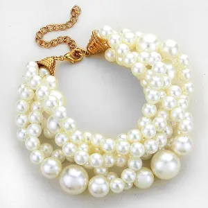 iLLASPARKZ Fanciful Chunky Pearl Bracelet