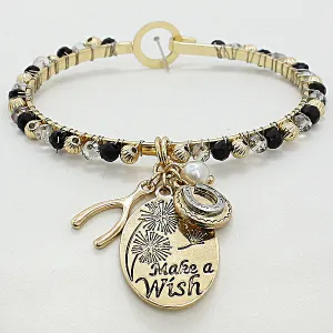 iLLASPARKZ "Make a Wish" Bauble Dangle Bracelet