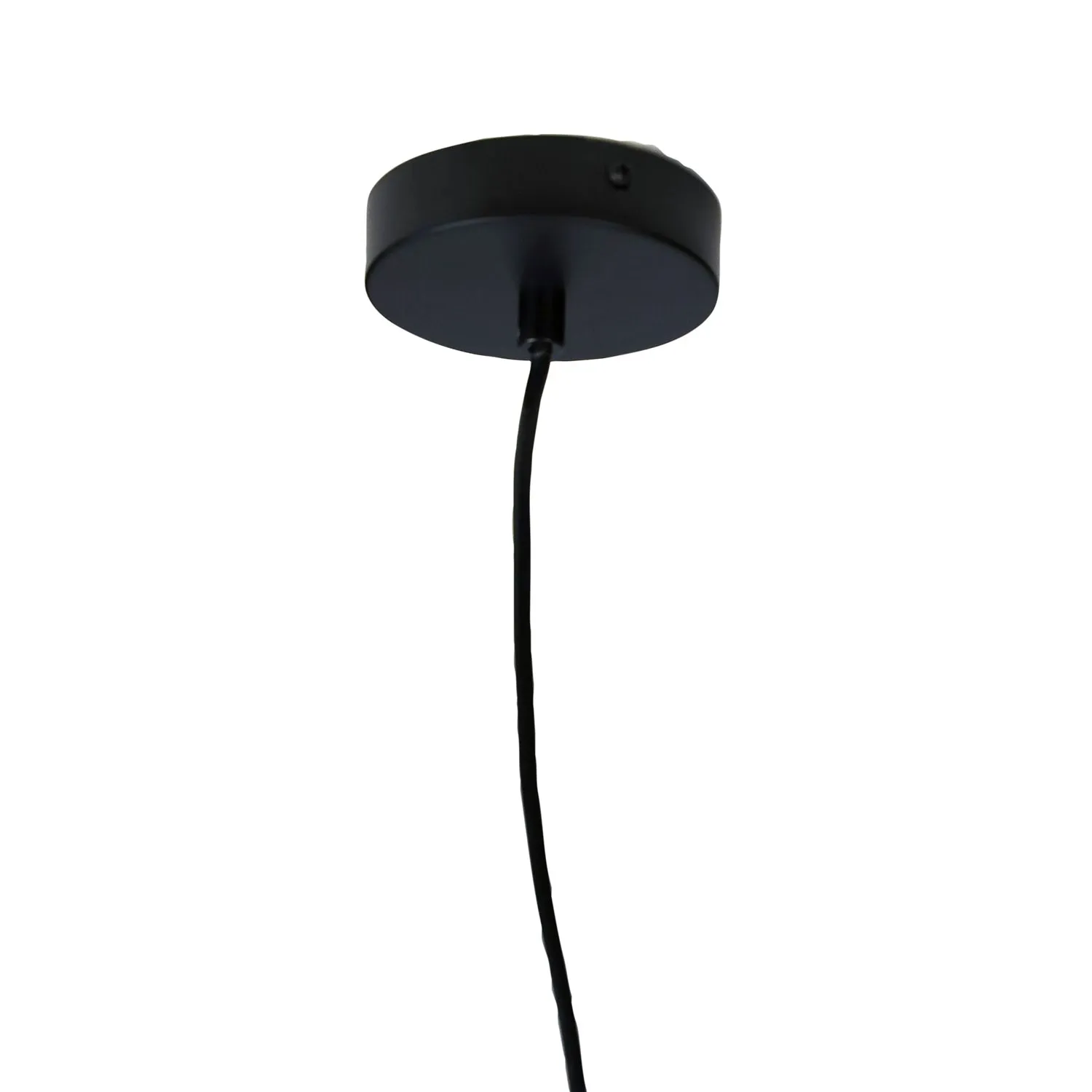 Industrial Pendant Light Medium in Matt Black
