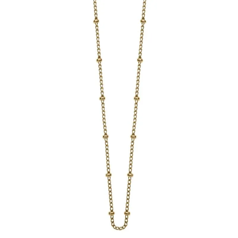 Kirstin Ash Bespoke Collection Ball Chain - 18k Gold Vermeil