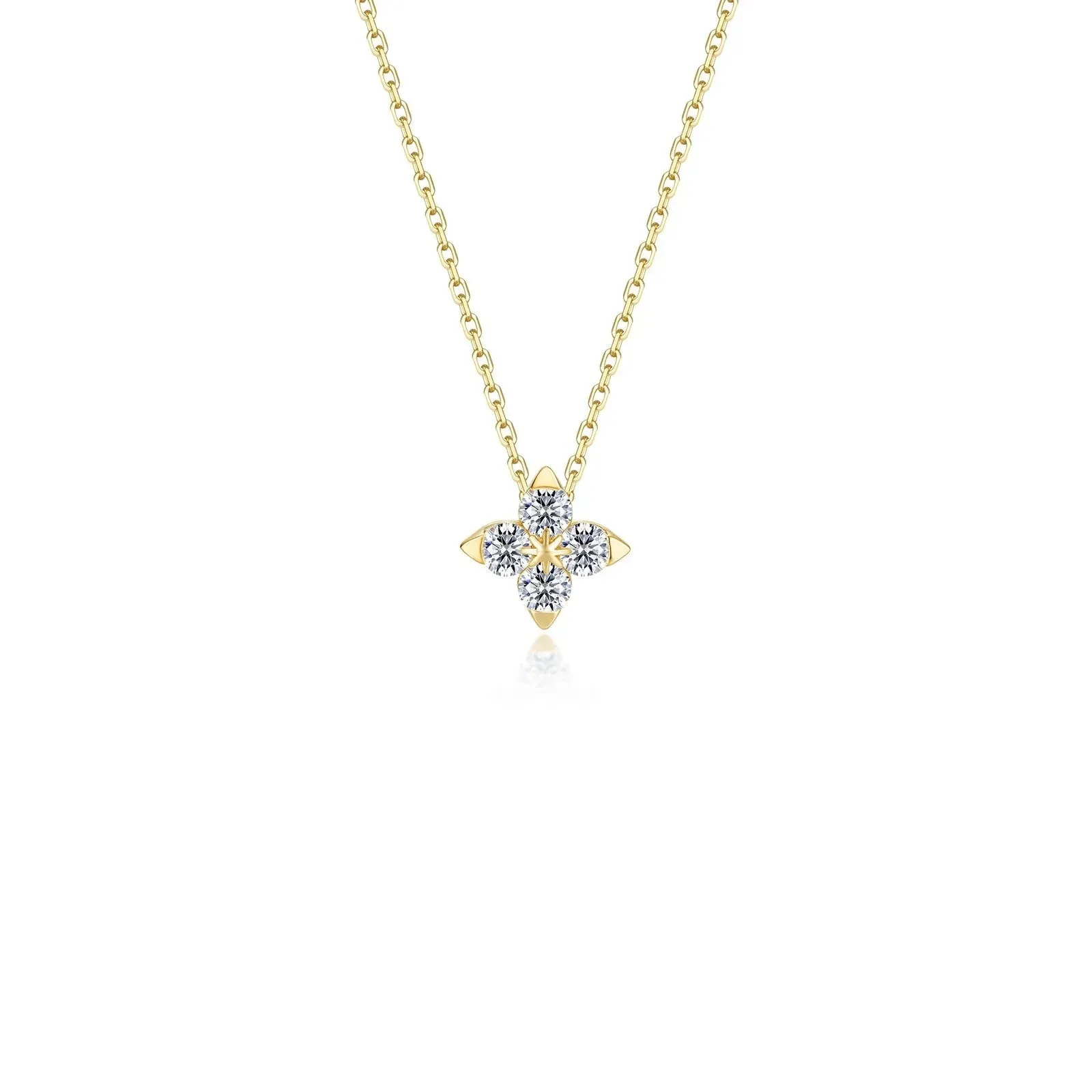 Lafonn 18" Trillium Bloom Necklace