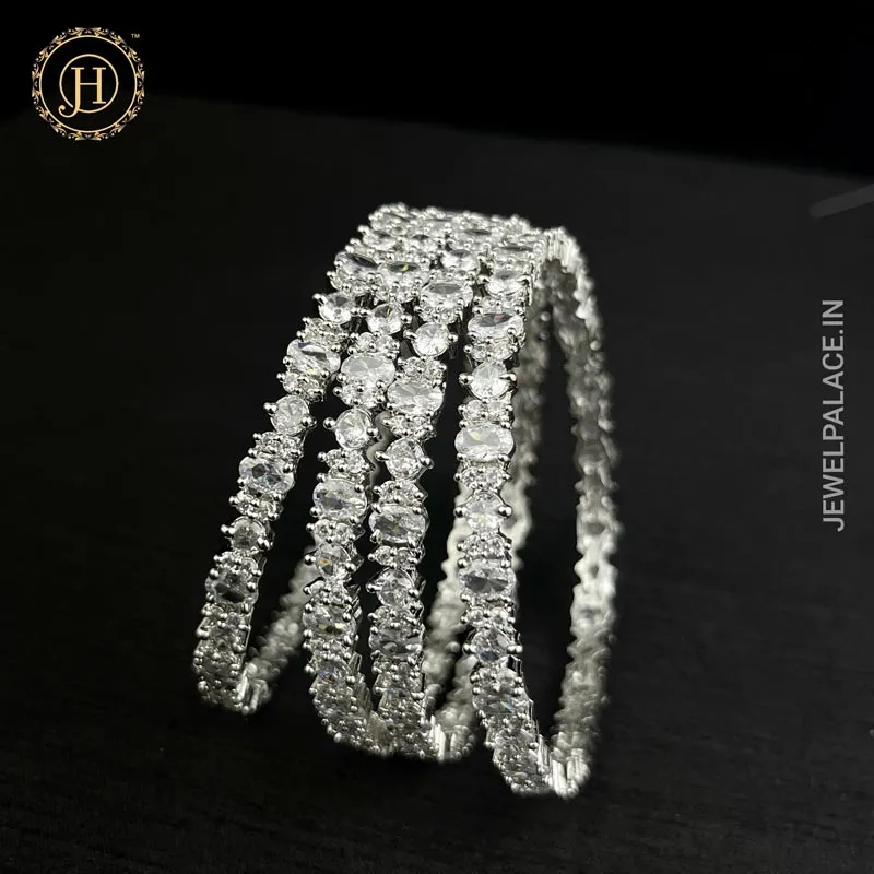 Latest Premium Quality AD Stone Bangles JH3712
