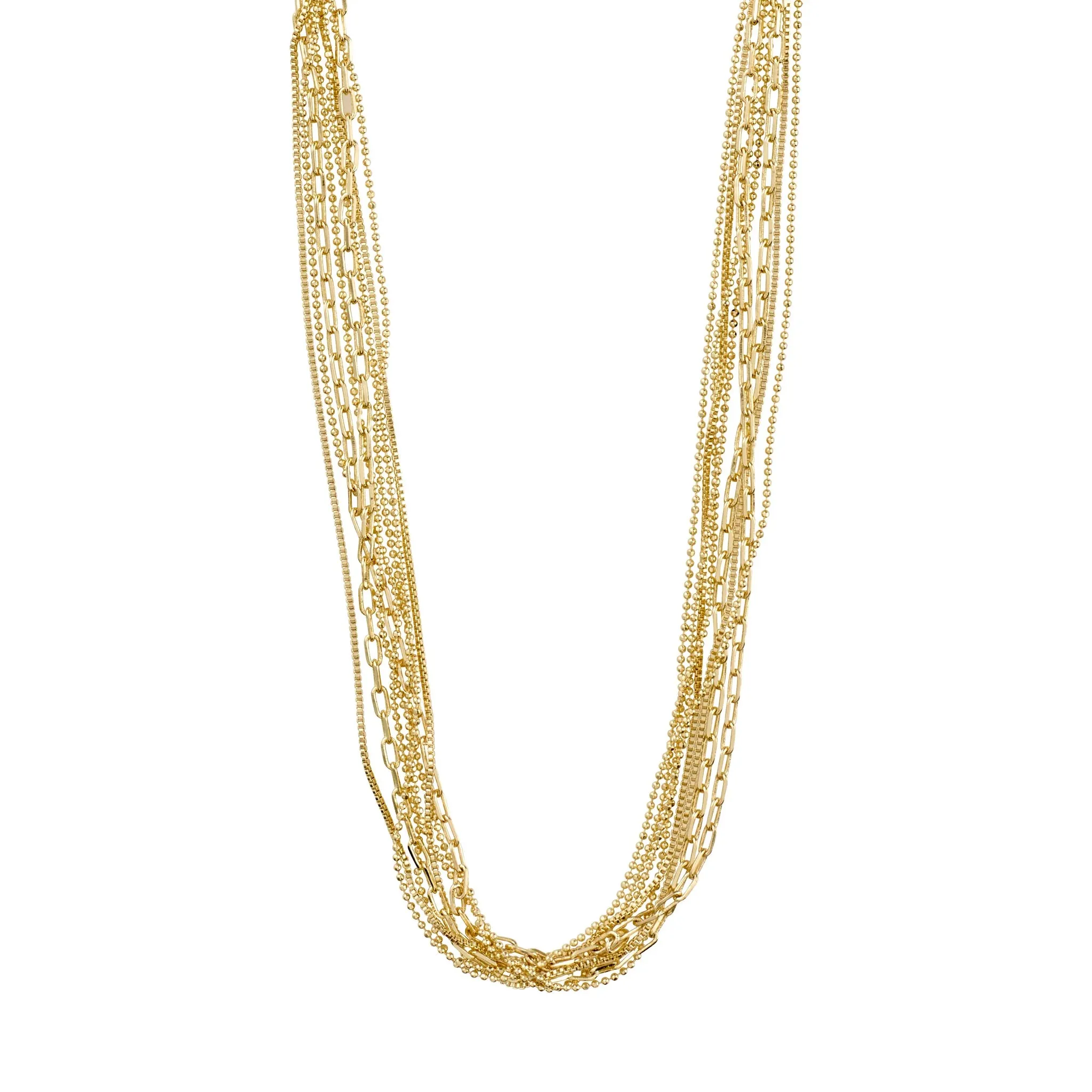 LILY chain necklace gold-plated