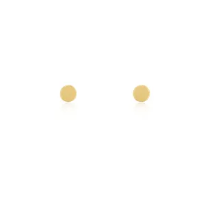 Linda Tahija Dot Stud Earrings, Gold
