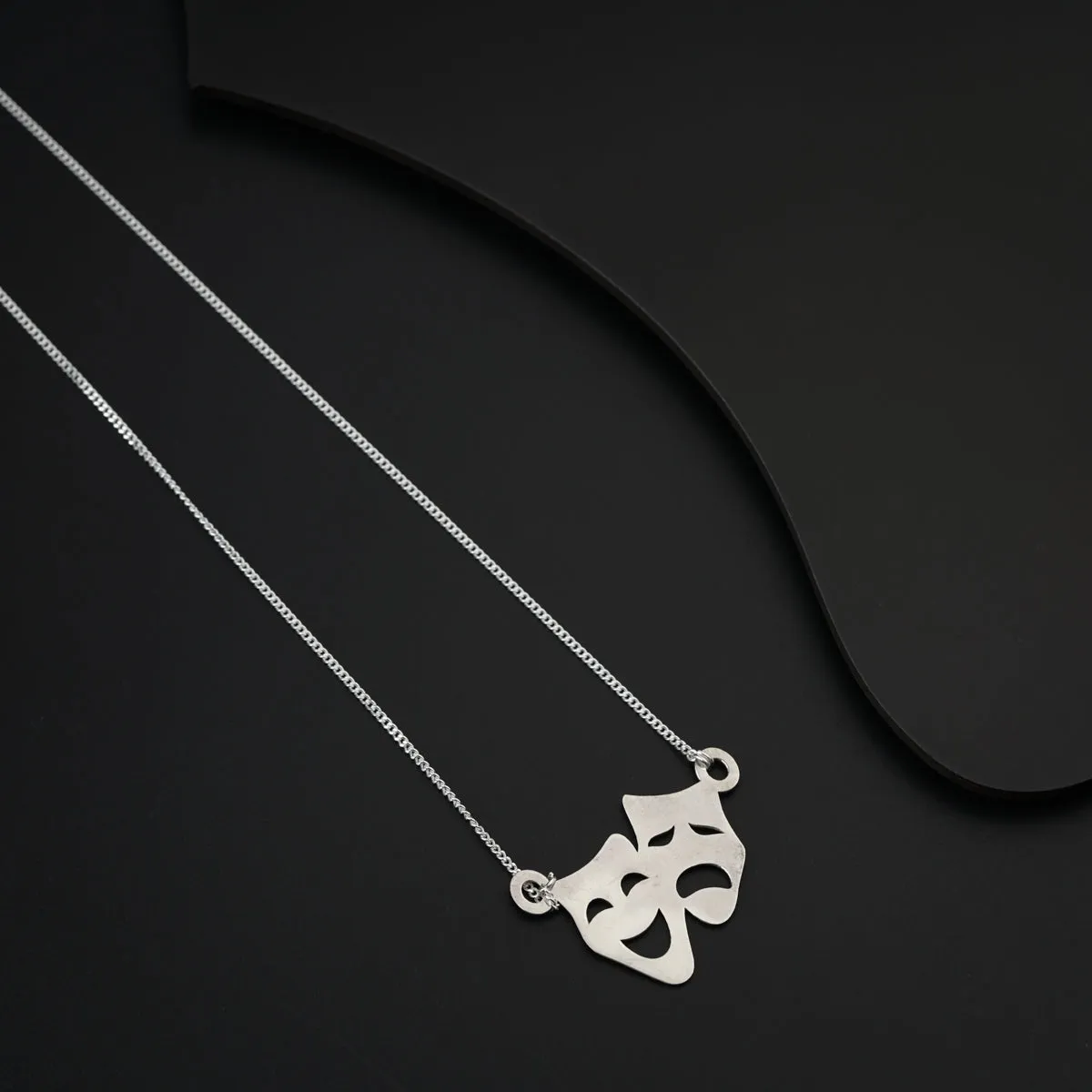 Melpomene and Thalia - Drama Pendant Chain Large