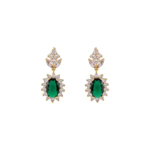 Mirage Moon Earrings in 18kt Gold Over Sterling Silver