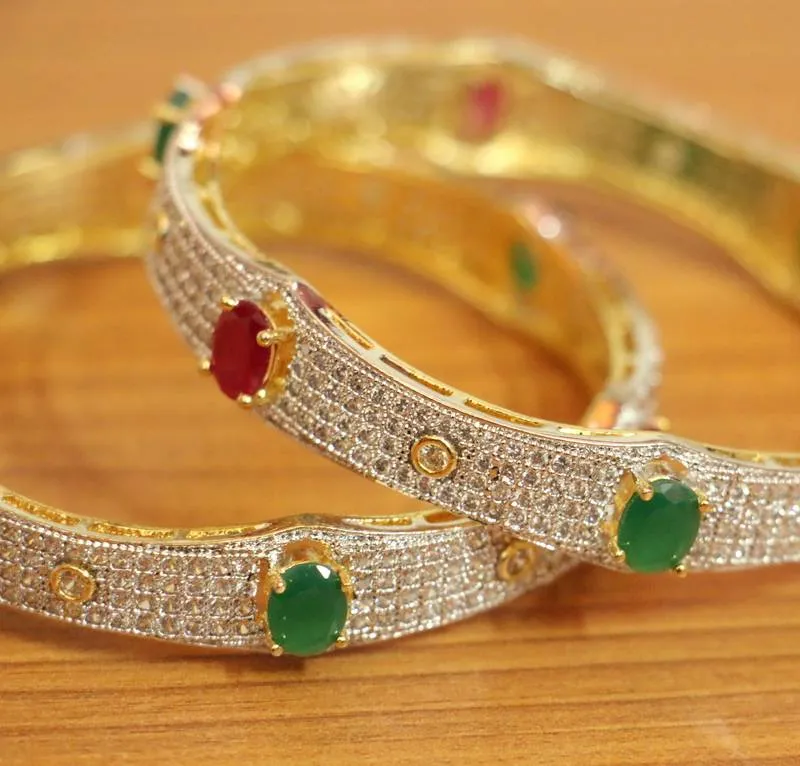 Multicolor ruby  bangles-and-bracelets
