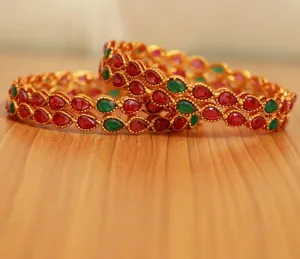 MULTICOLOR RUBY BANGLES-AND-BRACELETS