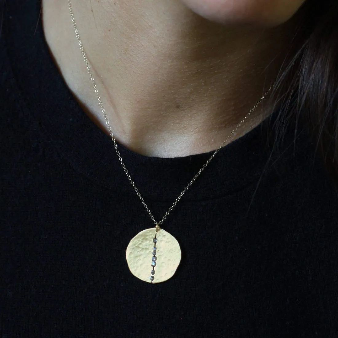 Orbit Bronze Necklace