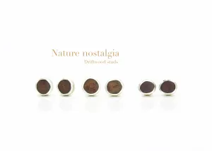 Organic Driftwood studs