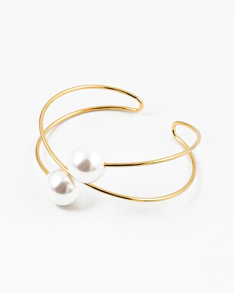 Pearl Statement Cuff