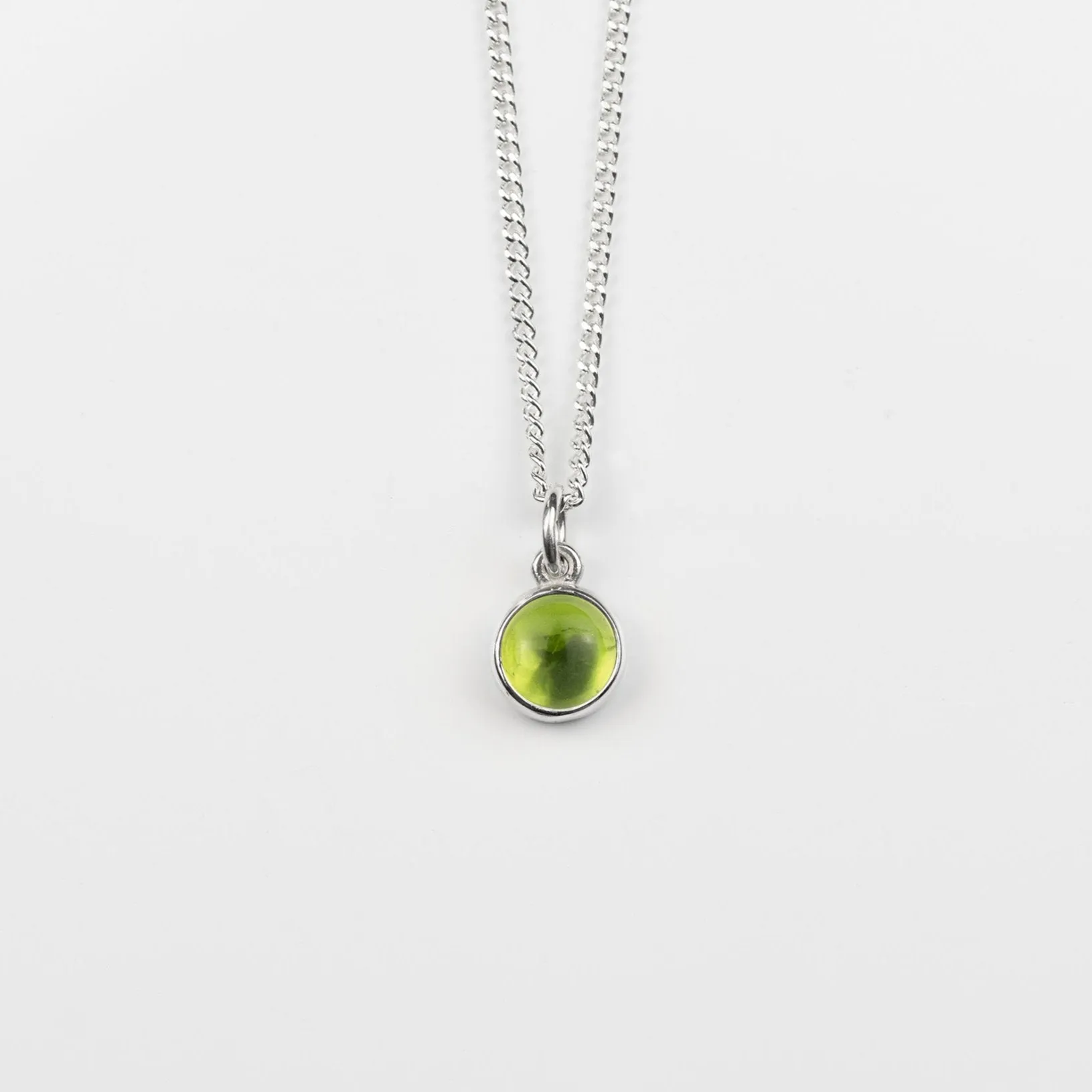 Peridot Single Gemstone Pendant