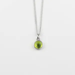 Peridot Single Gemstone Pendant