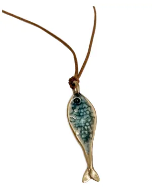 Pesci Che Volano Palermo Necklace - Aqua