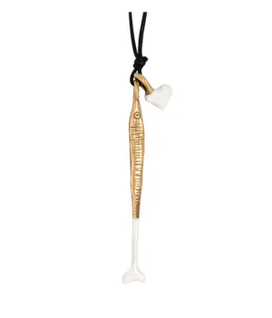 Pesci Che Volano Platessa Necklace White