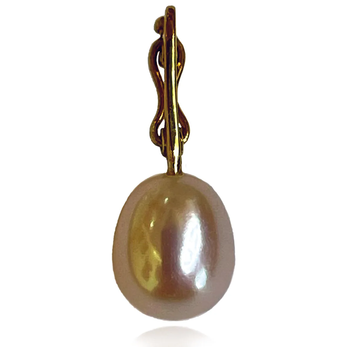 Pink Freshwater Pearl 'Build Your Own' Gold Plated Drop