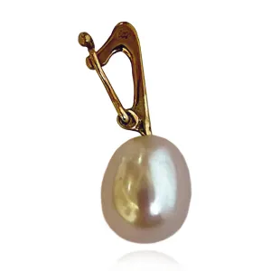 Pink Freshwater Pearl 'Build Your Own' Gold Plated Drop