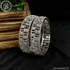 Premium American Diamond Bangles Set JH4256