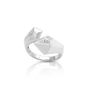 Prisma White Ring