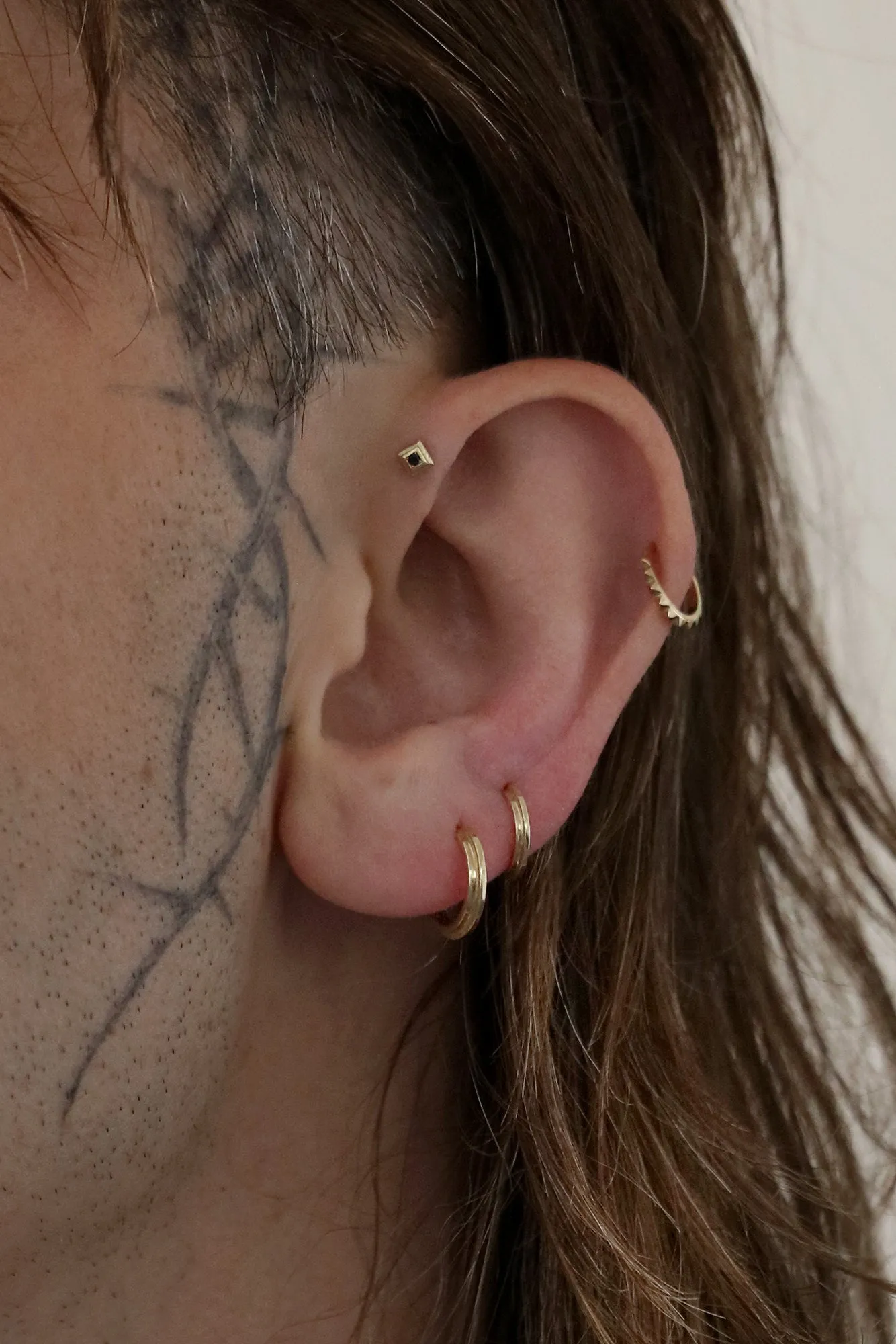 Pyramid Seam Ring