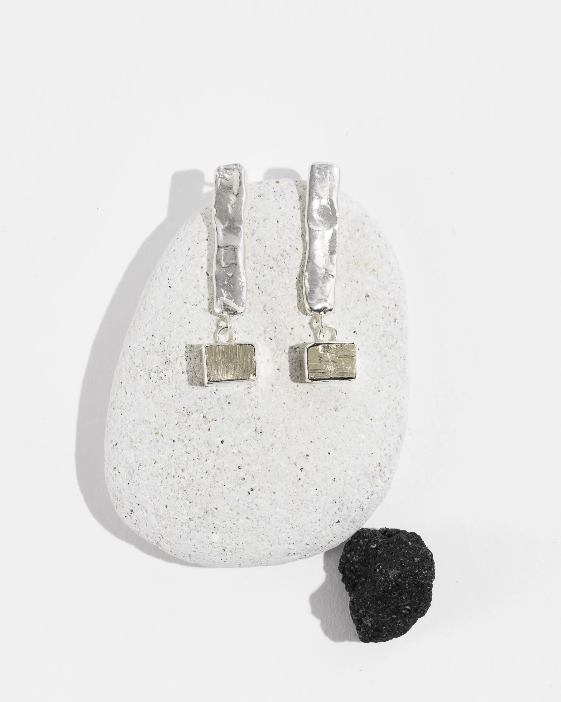 Pyrite Fall Earrings