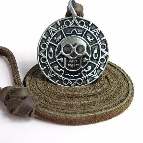 "Free People" Annie Hammer Leather Necklace