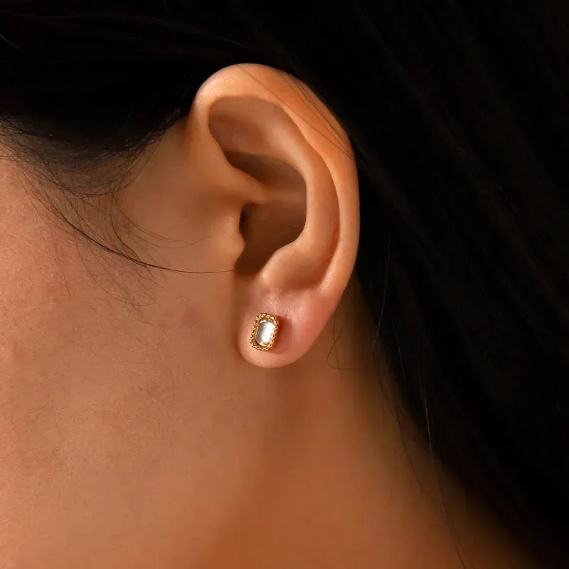 Radiant Gold Studs