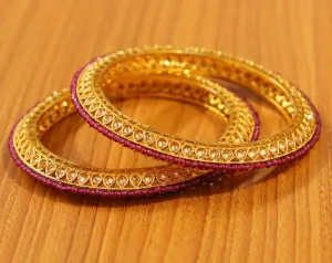 RED RUBY BANGLES
