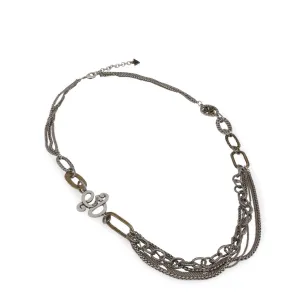 Refined Steel Chain Necklace
