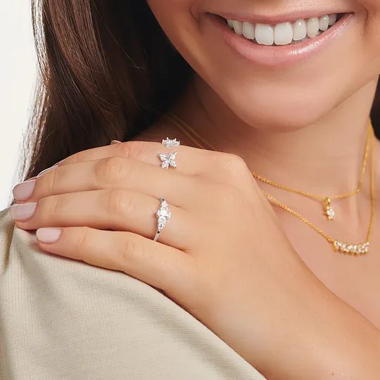 Ring Vintage White Stones | Thomas Sabo