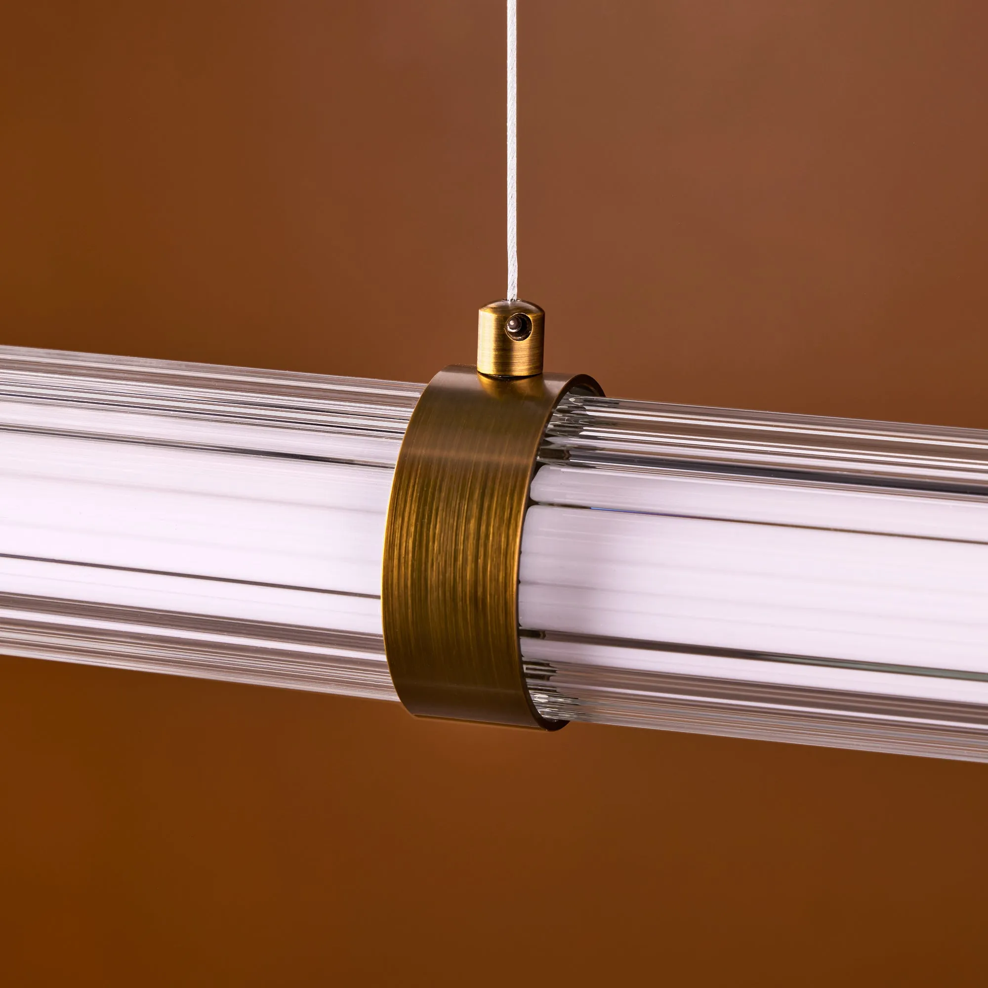 Roddy pendant in clear glass