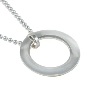 Round Tag Pendant - Big