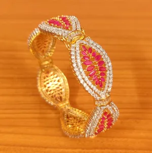 RUBY MARQUESE SHAPED DIAMOND LOOK OPENABLE KADA