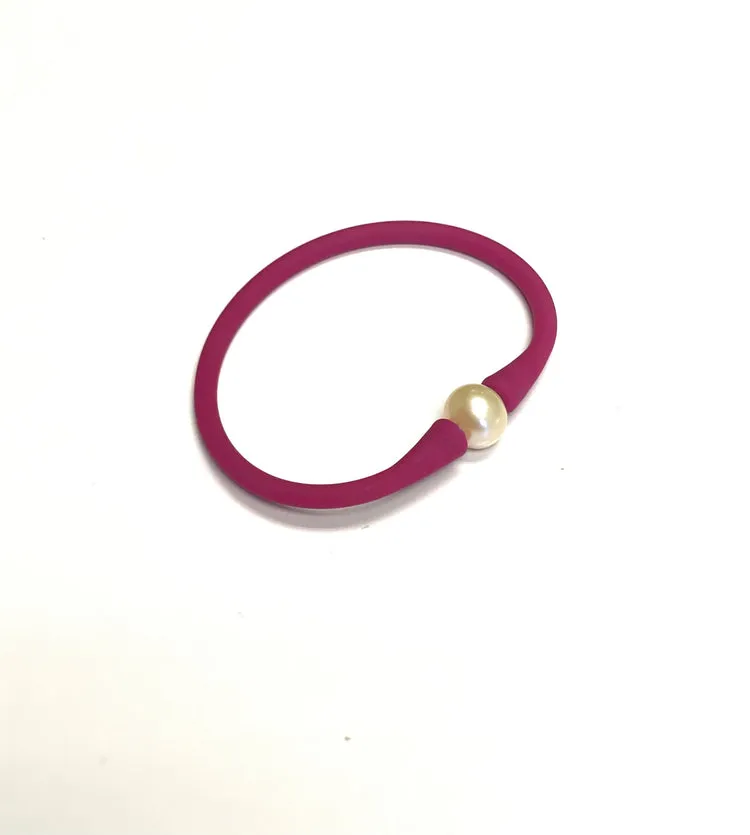 SILICONE PEARL BRACELETS