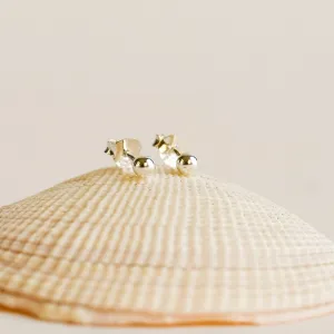 Silver Ball Mini Studs