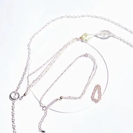 Silver Dot Chain Anklet