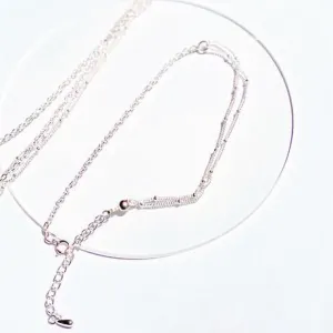 Silver Dot Chain Anklet