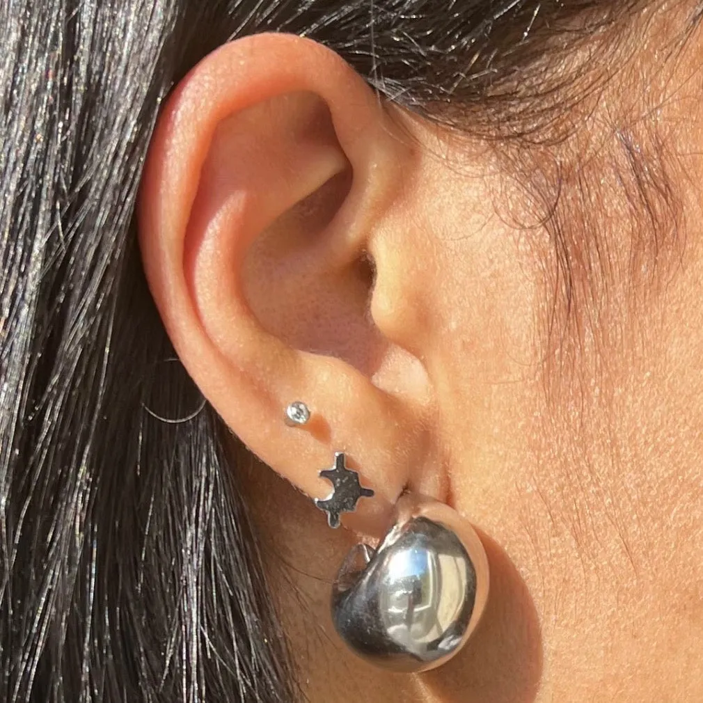 Solve Me Studs - Silver