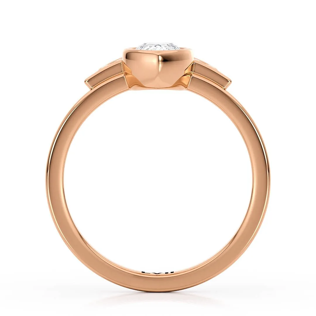 Spider Web Design Vintage Eco Friendly Engagement Rings - The Anansi Ring