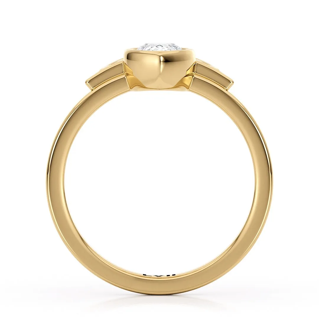 Spider Web Design Vintage Eco Friendly Engagement Rings - The Anansi Ring