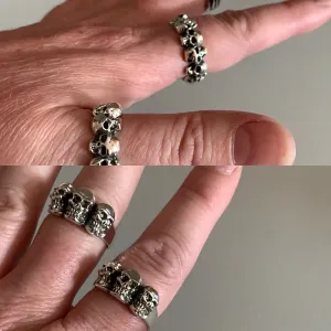 Sterling Silver Skull Rings