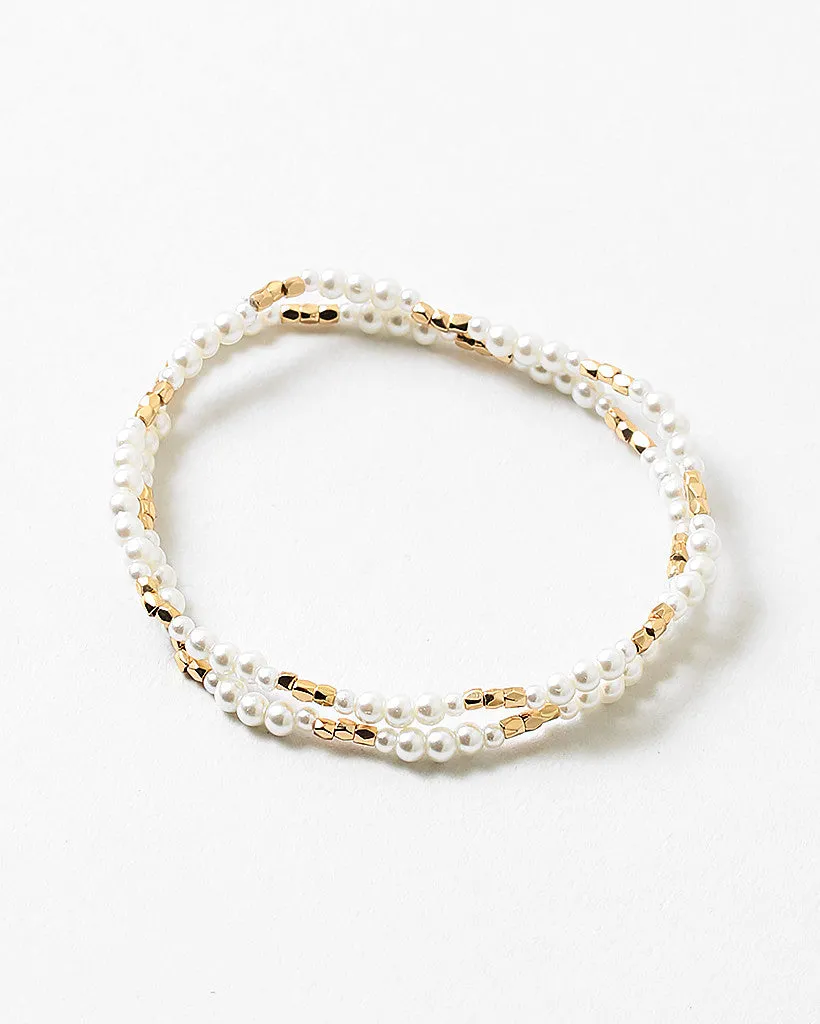 Stretch Pearl Bracelets