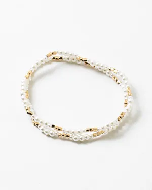 Stretch Pearl Bracelets