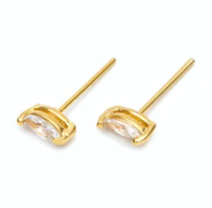 Studs - Crystal Marquise