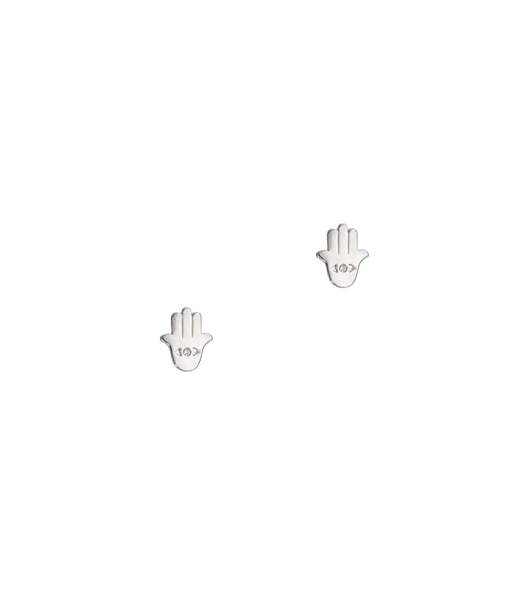 TAI Jewelry Simple Hamsa Studs