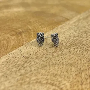 Thai Silver Owl Stud