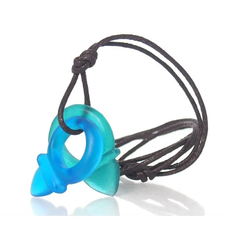 Tuareg Zinder Style "Love Charm" Double Glass Pendants 1