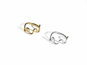 Wave Ring - 14k Gold